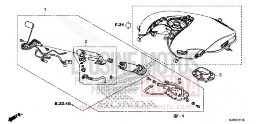 POMPE A CARBURANT GL1800CF de 2015